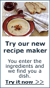 Try our recipe maker