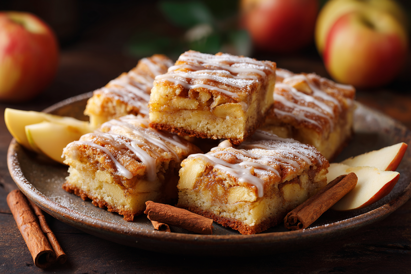 Apple Sauce Bars
