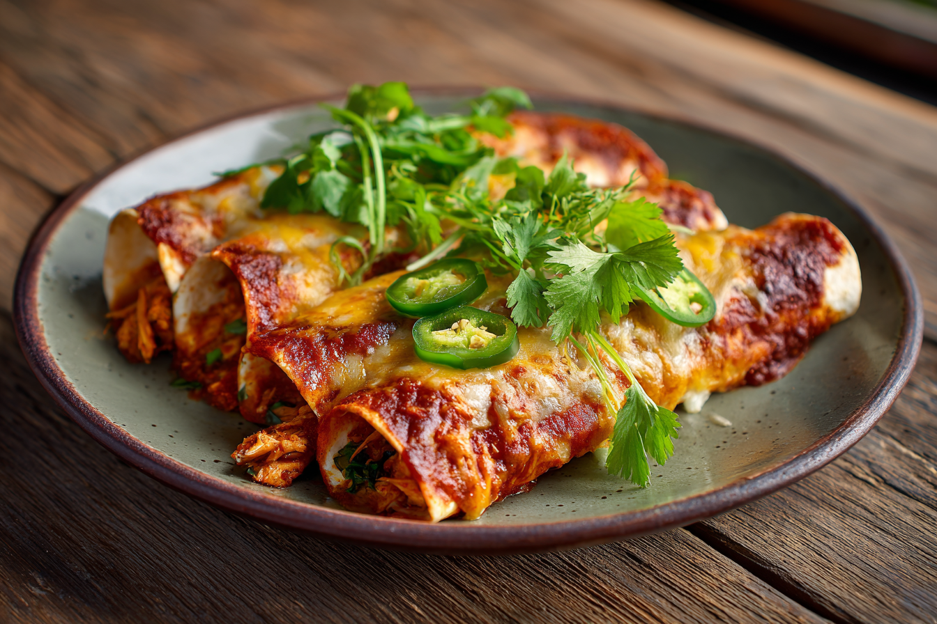 Chicken Enchiladas