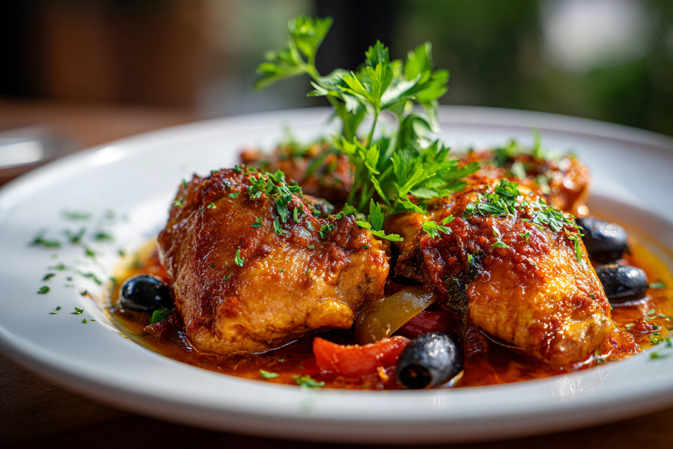 Chicken Madrileño