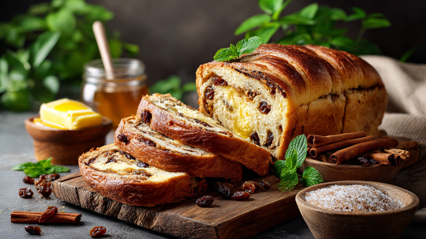 Cinnamon Raisin Breakfast Bread