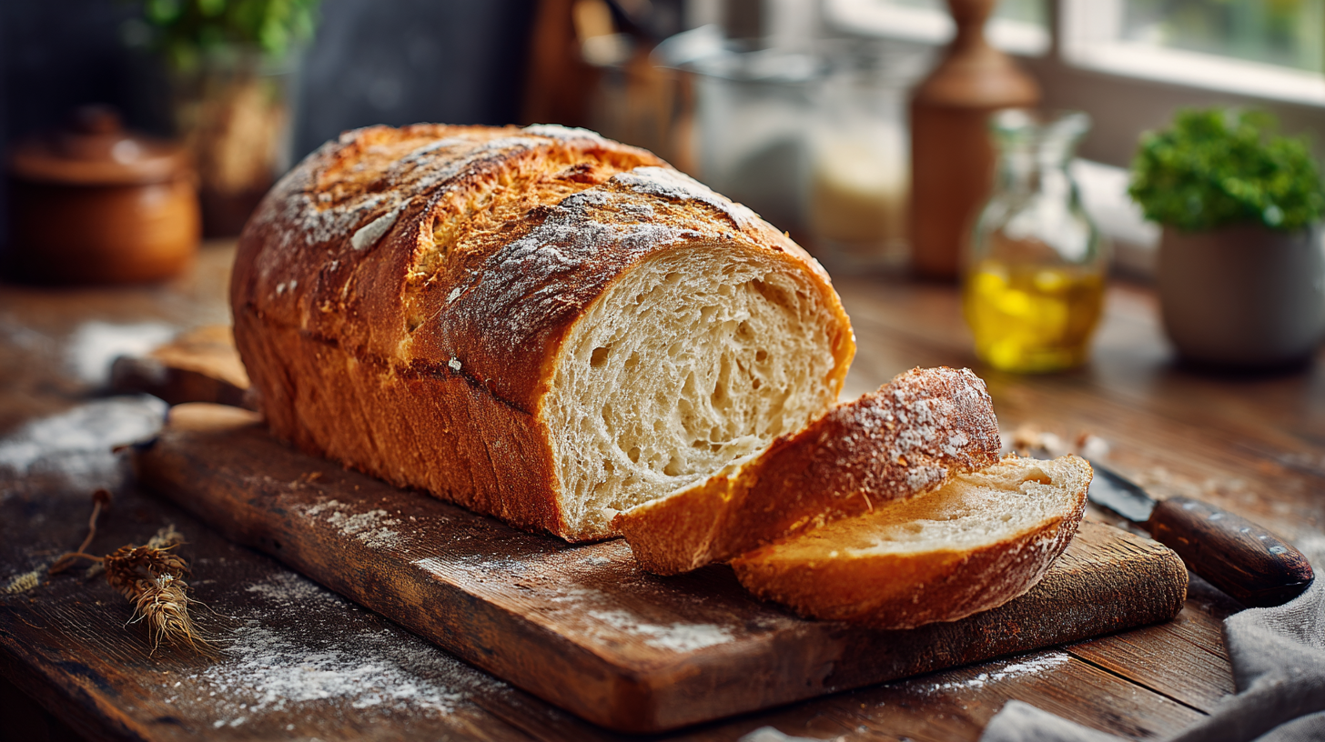 Classic Homemade White Bread
