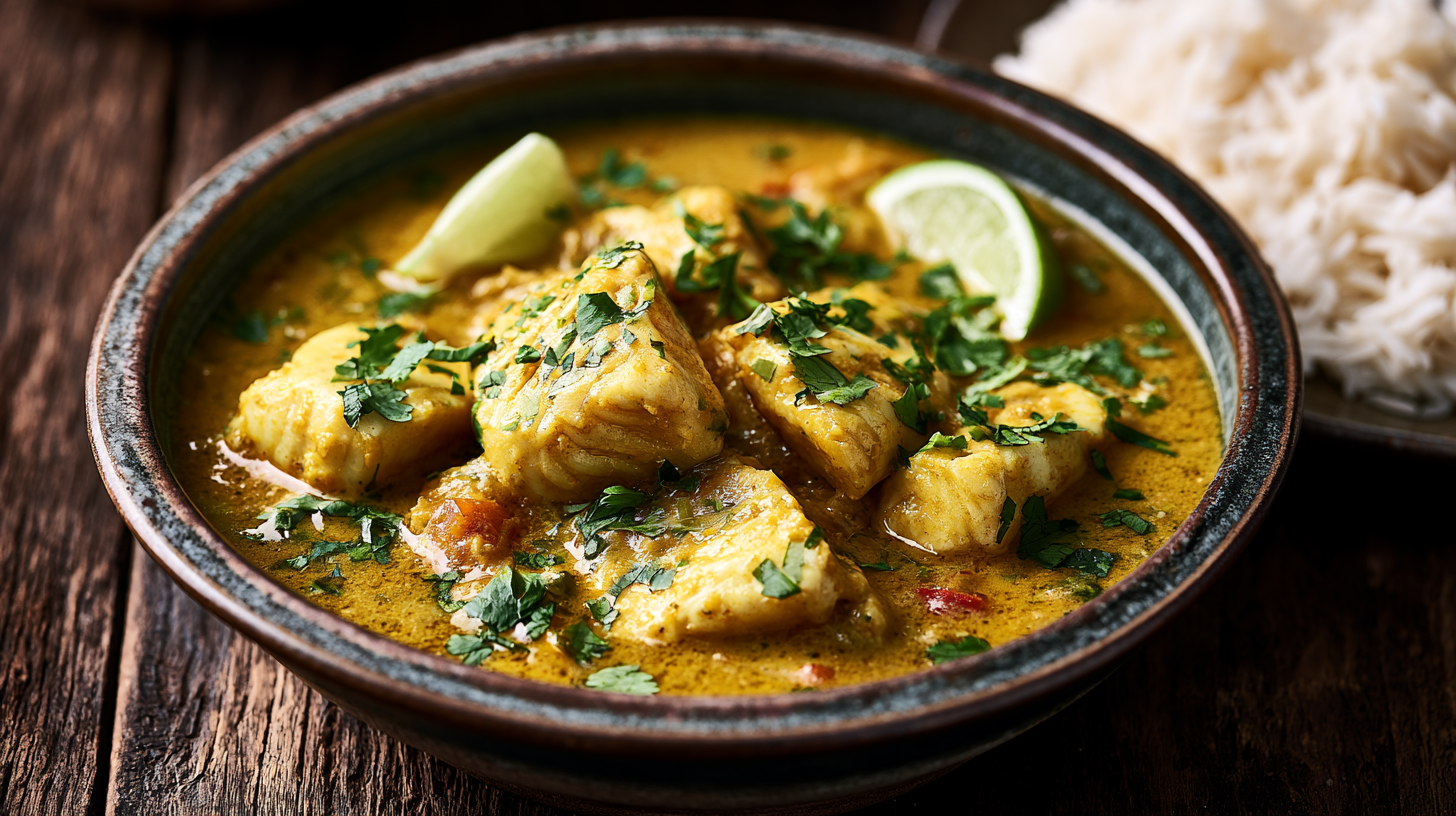 Creamy Coconut Fish Curry