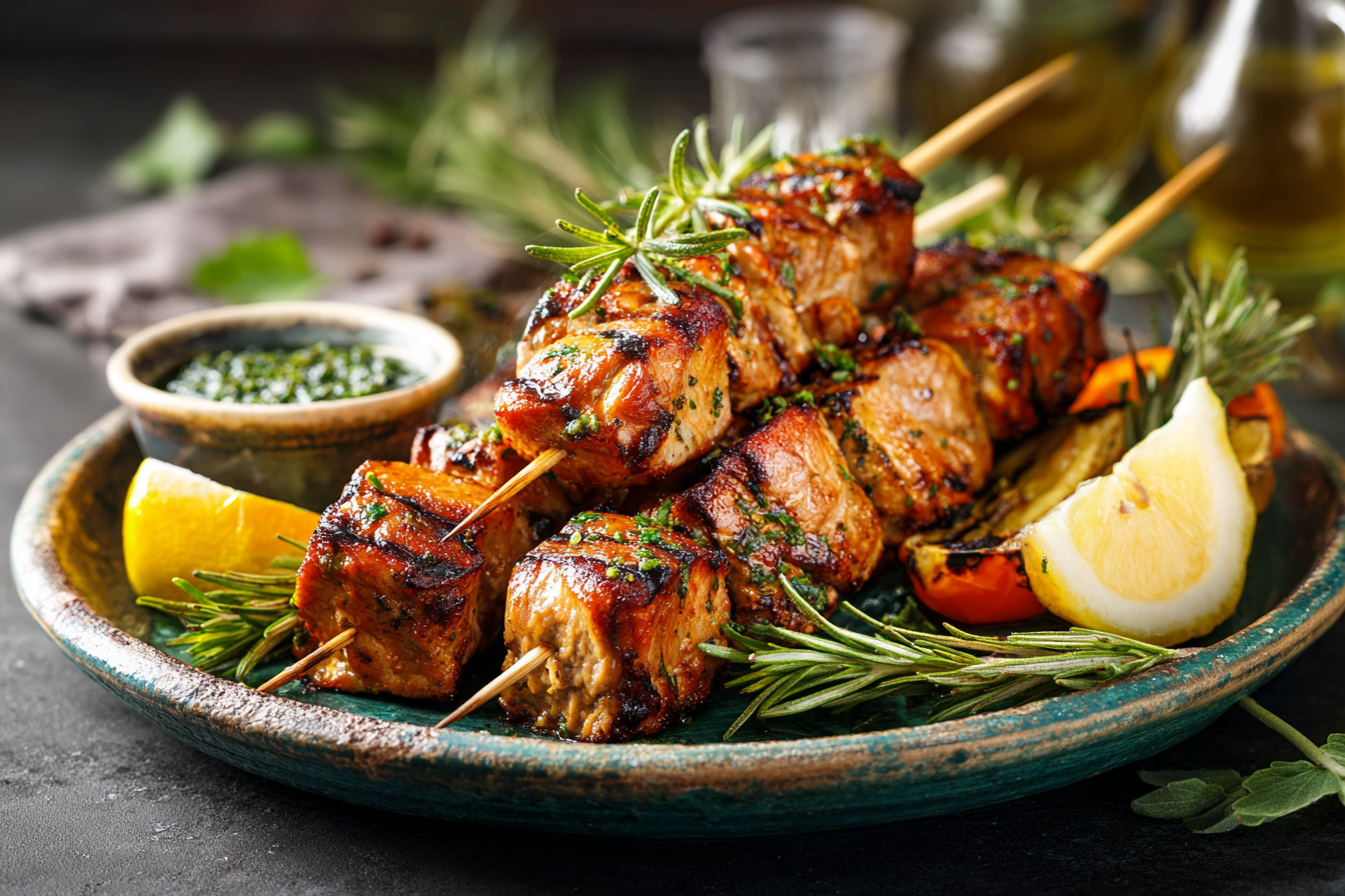 Pork Brochettes