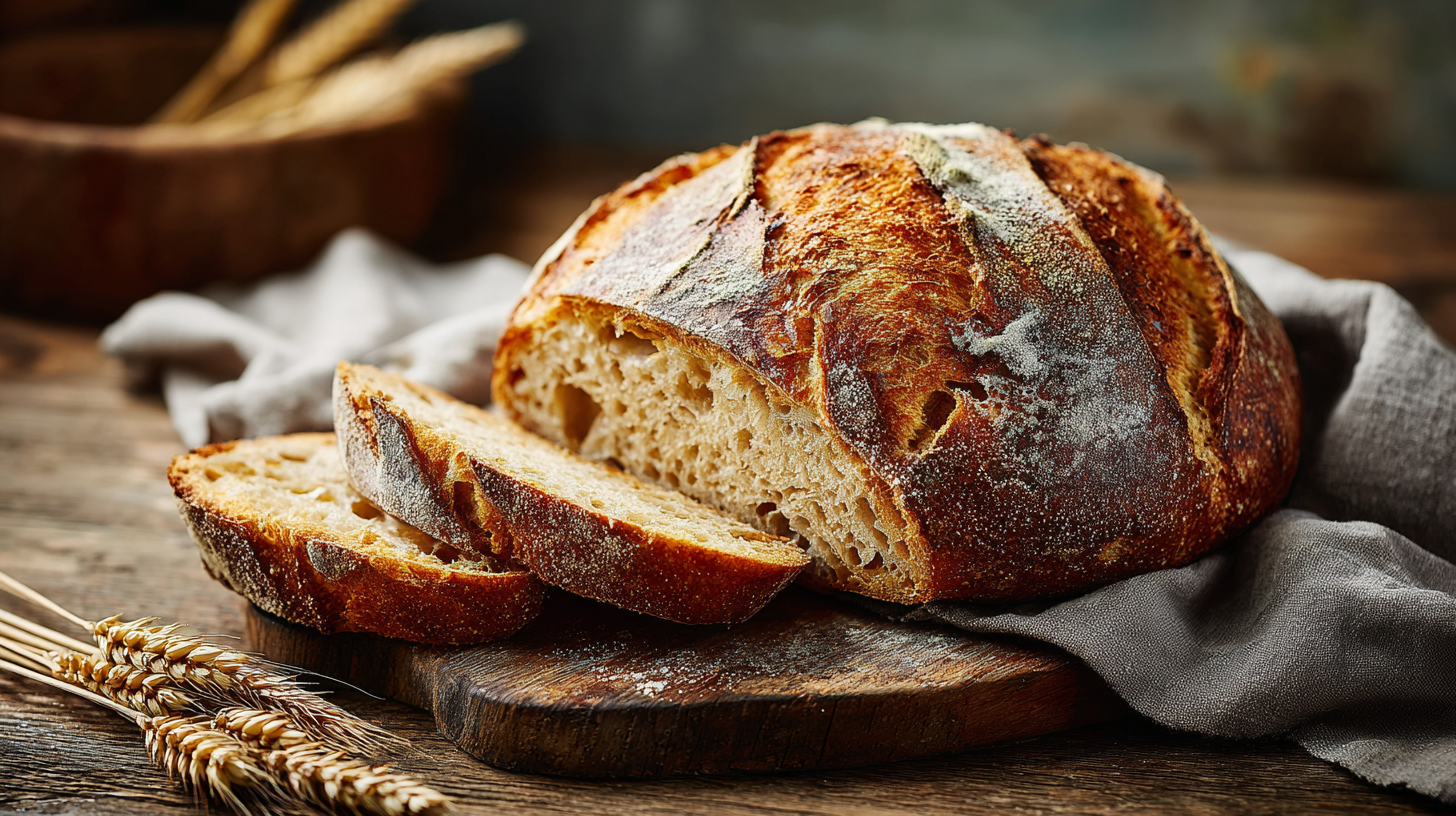 Rustic Artisan Sourdough Loaf