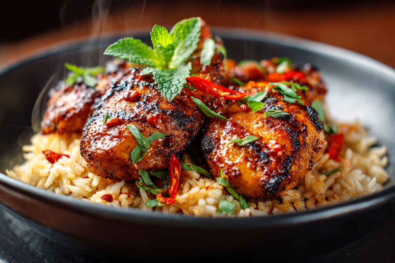 Spicy Chicken and Rice