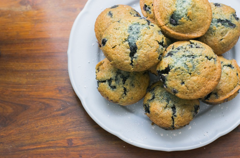 How to cook Blueberry, banana and raisin muffin