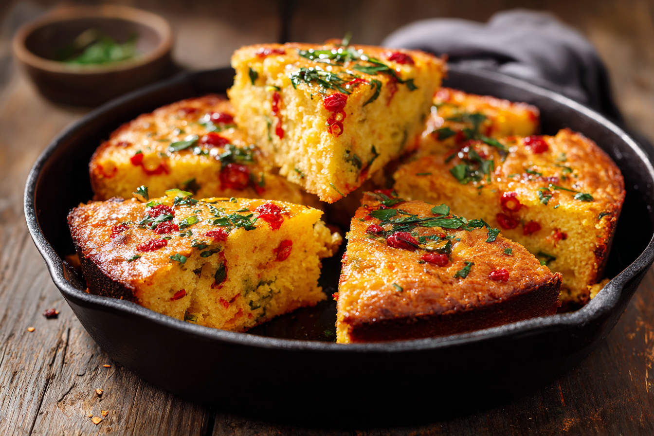 Chilli cornbread