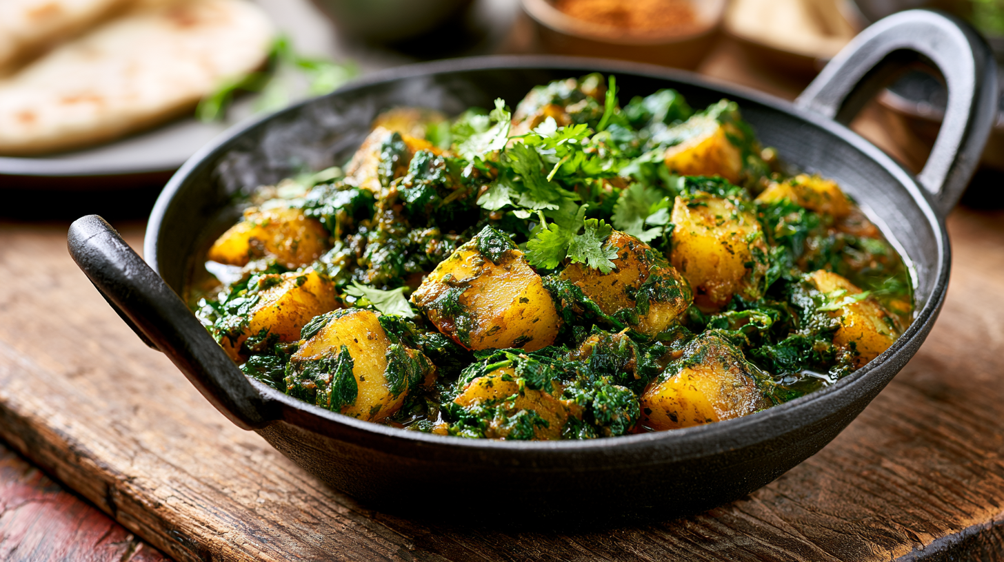 Saag Aloo