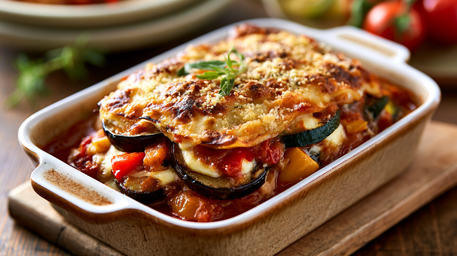 Mediterranean Vegetable Lasagne